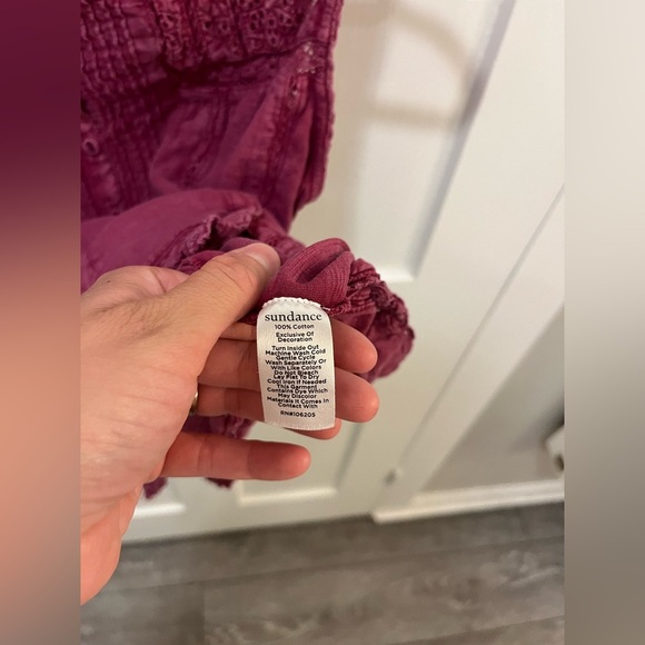 Basic Sundance 100% Cotton Tank Top Purple/Pink XS - Picture 3 of 7